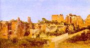 Charles Blechen The Ruins of the Septizonium on the Palatine in Rome china oil painting reproduction